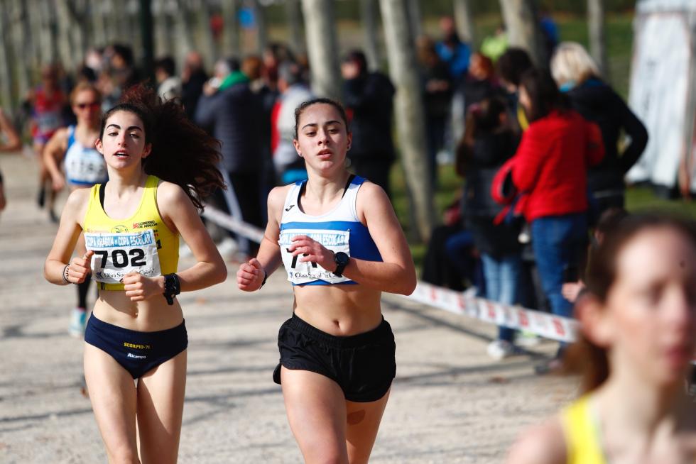 XXV Cross Olimpo-Memorial Miguel Navarro, prueba del Campeonato de Aragón individual en el Parque Oliver de Zaragoza