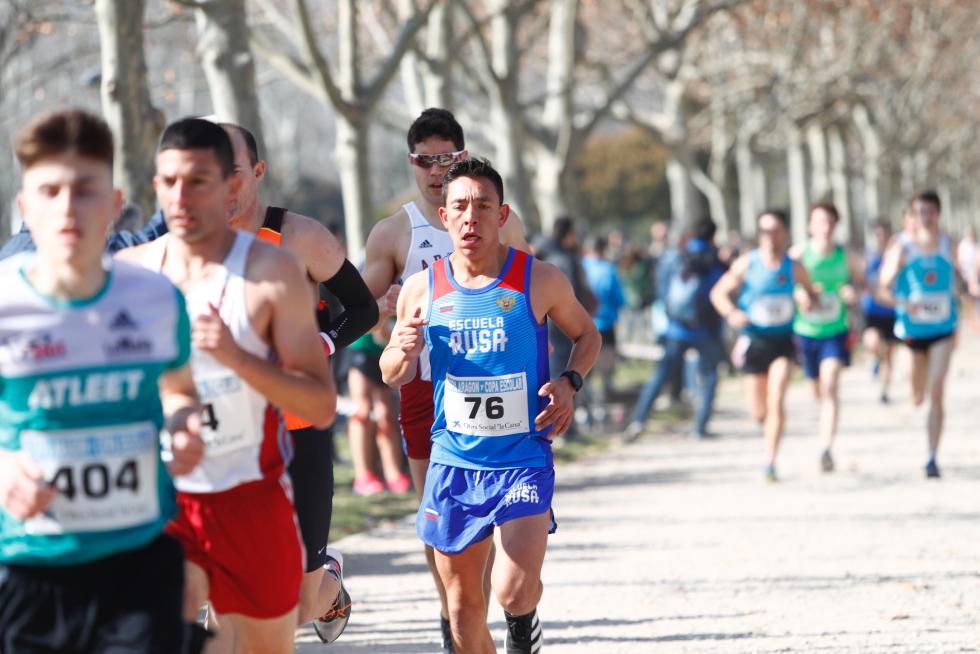 XXV Cross Olimpo-Memorial Miguel Navarro, prueba del Campeonato de Aragón individual en el Parque Oliver de Zaragoza