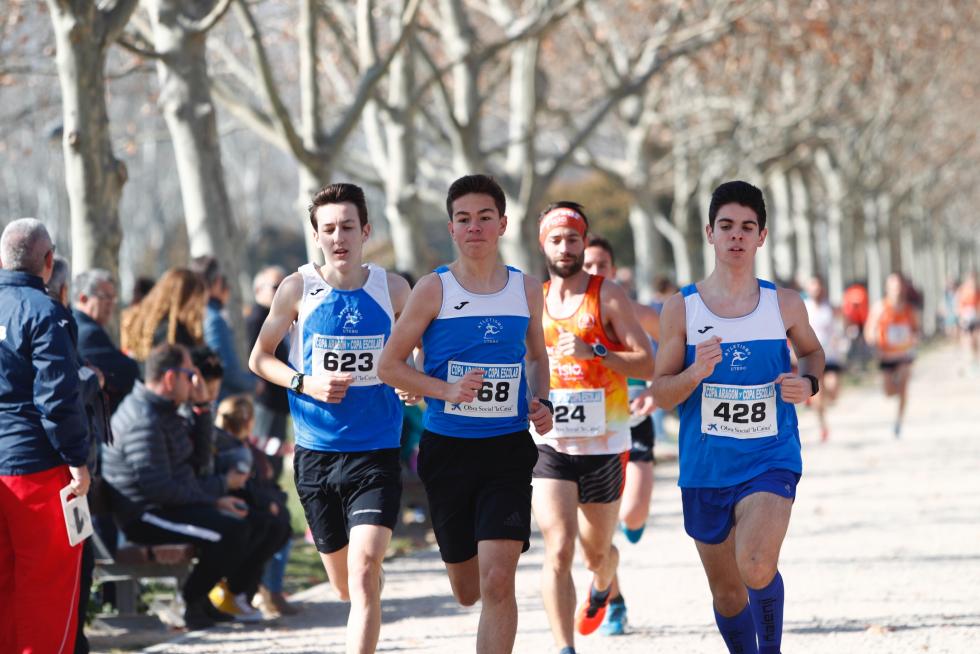 XXV Cross Olimpo-Memorial Miguel Navarro, prueba del Campeonato de Aragón individual en el Parque Oliver de Zaragoza