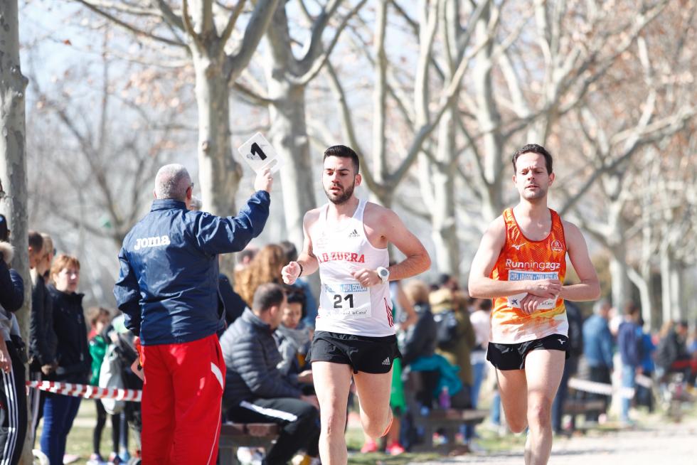 XXV Cross Olimpo-Memorial Miguel Navarro, prueba del Campeonato de Aragón individual en el Parque Oliver de Zaragoza