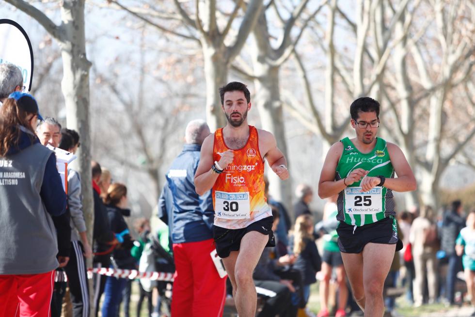XXV Cross Olimpo-Memorial Miguel Navarro, prueba del Campeonato de Aragón individual en el Parque Oliver de Zaragoza