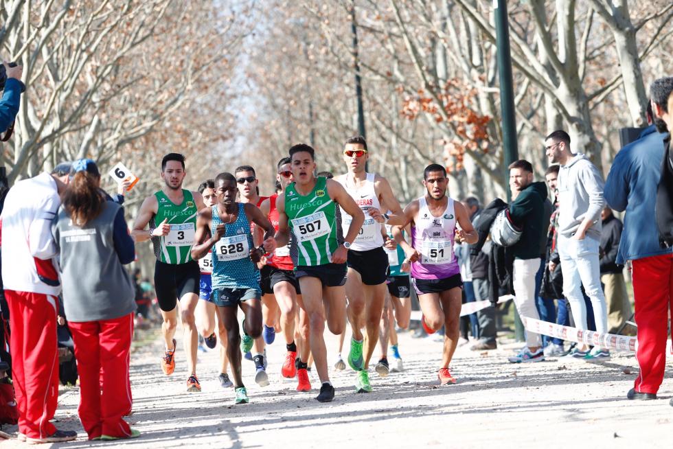 XXV Cross Olimpo-Memorial Miguel Navarro, prueba del Campeonato de Aragón individual en el Parque Oliver de Zaragoza