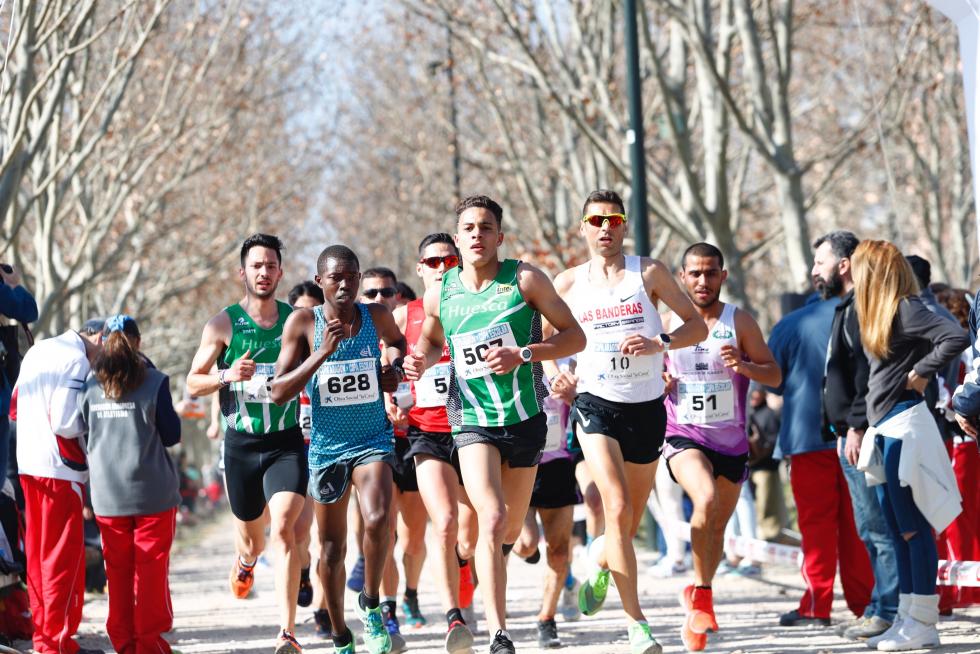XXV Cross Olimpo-Memorial Miguel Navarro, prueba del Campeonato de Aragón individual en el Parque Oliver de Zaragoza