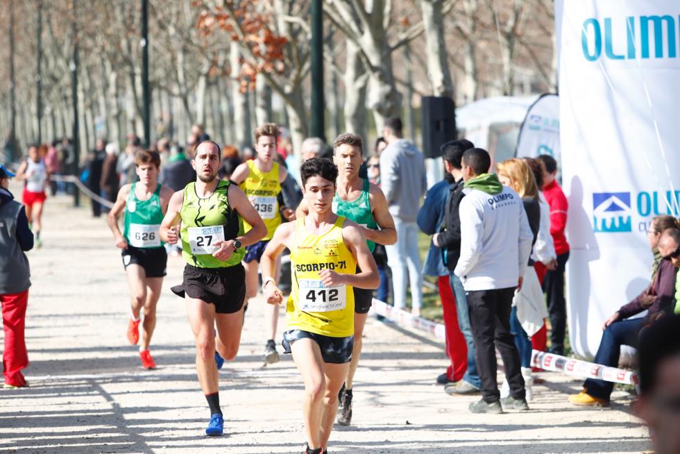 XXV Cross Olimpo-Memorial Miguel Navarro, prueba del Campeonato de Aragón individual en el Parque Oliver de Zaragoza