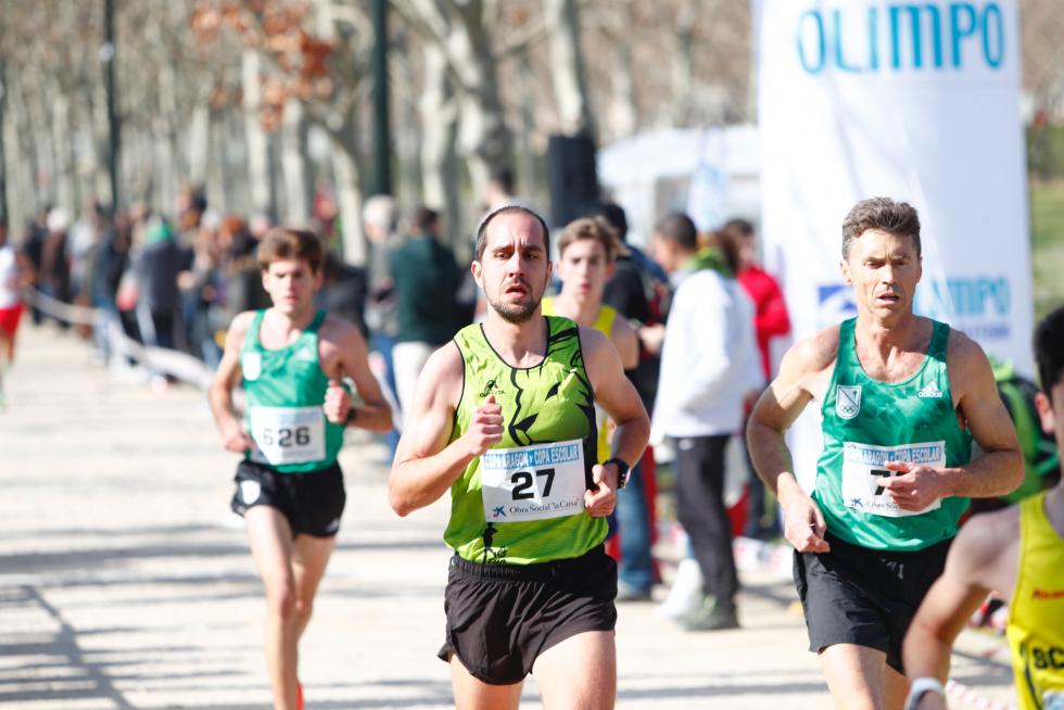 XXV Cross Olimpo-Memorial Miguel Navarro, prueba del Campeonato de Aragón individual en el Parque Oliver de Zaragoza