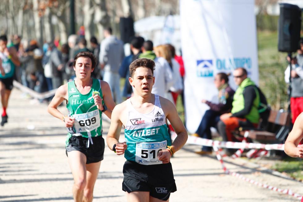 XXV Cross Olimpo-Memorial Miguel Navarro, prueba del Campeonato de Aragón individual en el Parque Oliver de Zaragoza