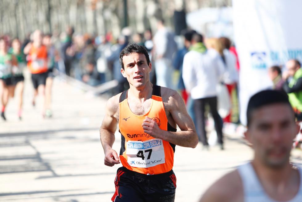 XXV Cross Olimpo-Memorial Miguel Navarro, prueba del Campeonato de Aragón individual en el Parque Oliver de Zaragoza
