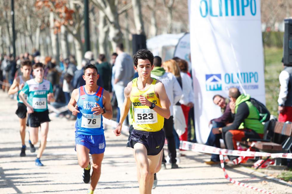 XXV Cross Olimpo-Memorial Miguel Navarro, prueba del Campeonato de Aragón individual en el Parque Oliver de Zaragoza