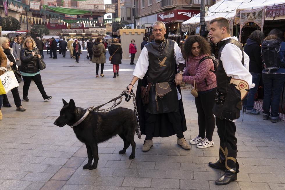 Ambiente en las calles de Teruel con motivo de Las Bodas de Isabel