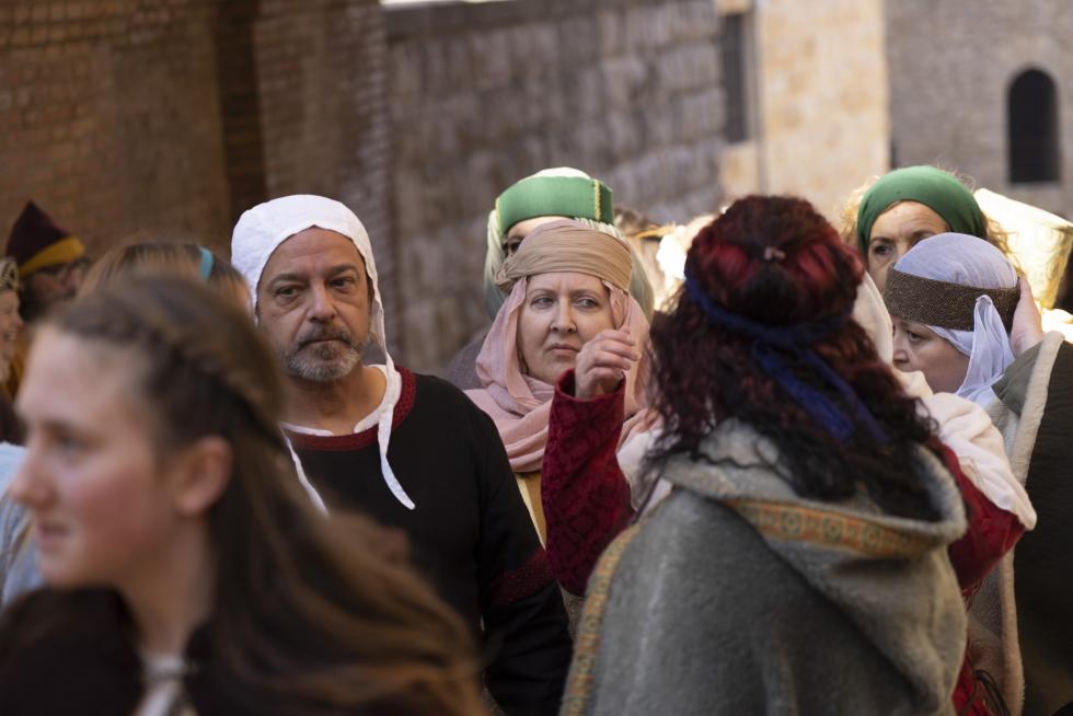 Ambiente en las calles de Teruel con motivo de Las Bodas de Isabel