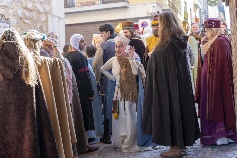 Ambiente en las calles de Teruel con motivo de Las Bodas de Isabel