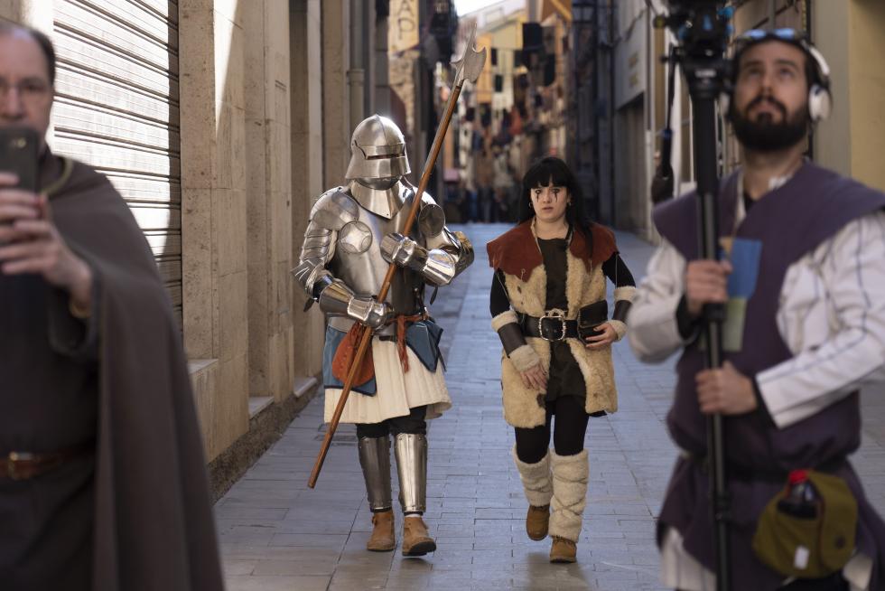Ambiente en las calles de Teruel con motivo de Las Bodas de Isabel