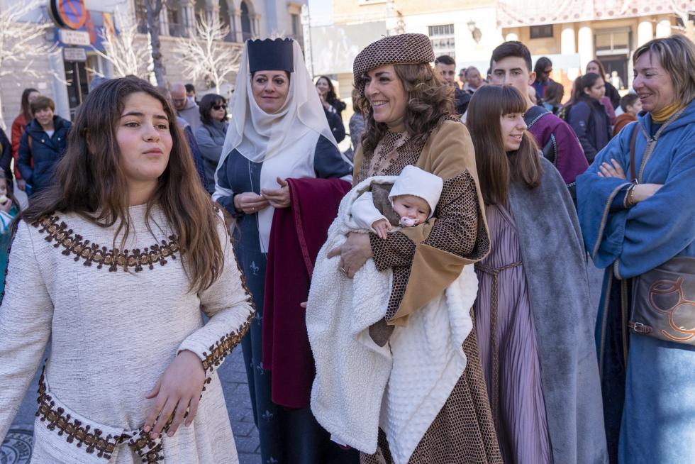 Ambiente en las calles de Teruel con motivo de Las Bodas de Isabel