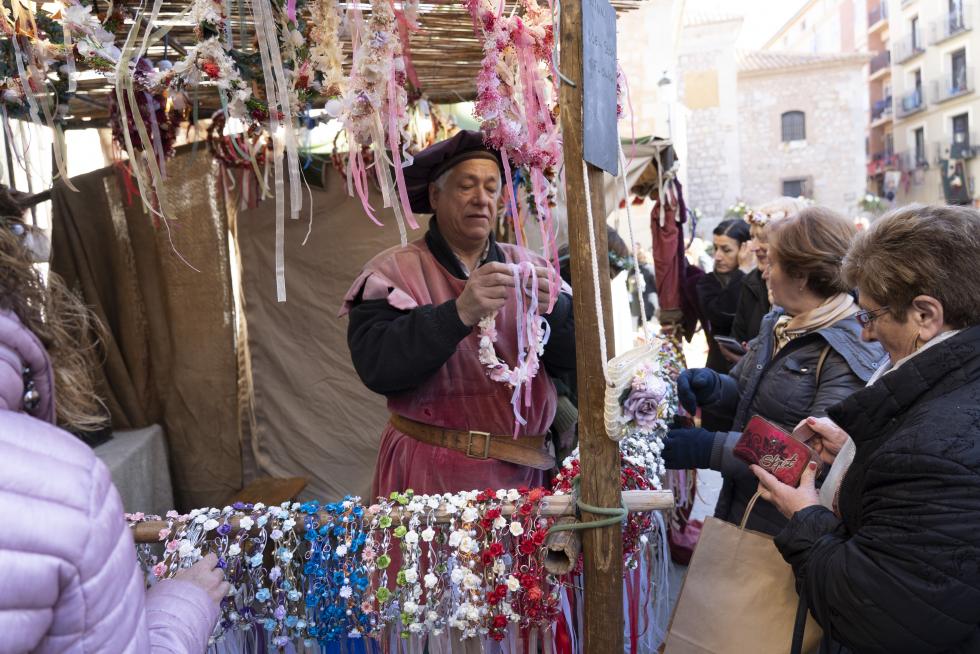 Ambiente en las calles de Teruel con motivo de Las Bodas de Isabel