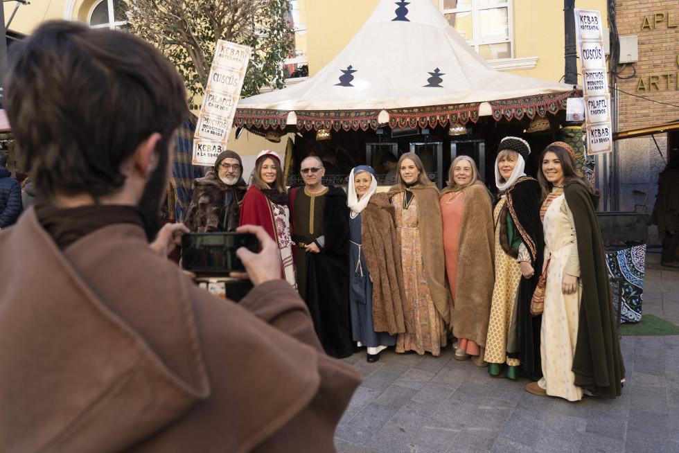 Ambiente en las calles de Teruel con motivo de Las Bodas de Isabel