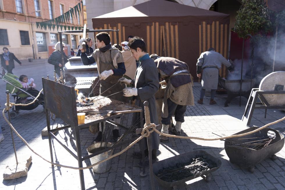 Ambiente en las calles de Teruel con motivo de Las Bodas de Isabel