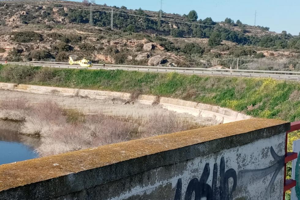 Accidente en Caspe