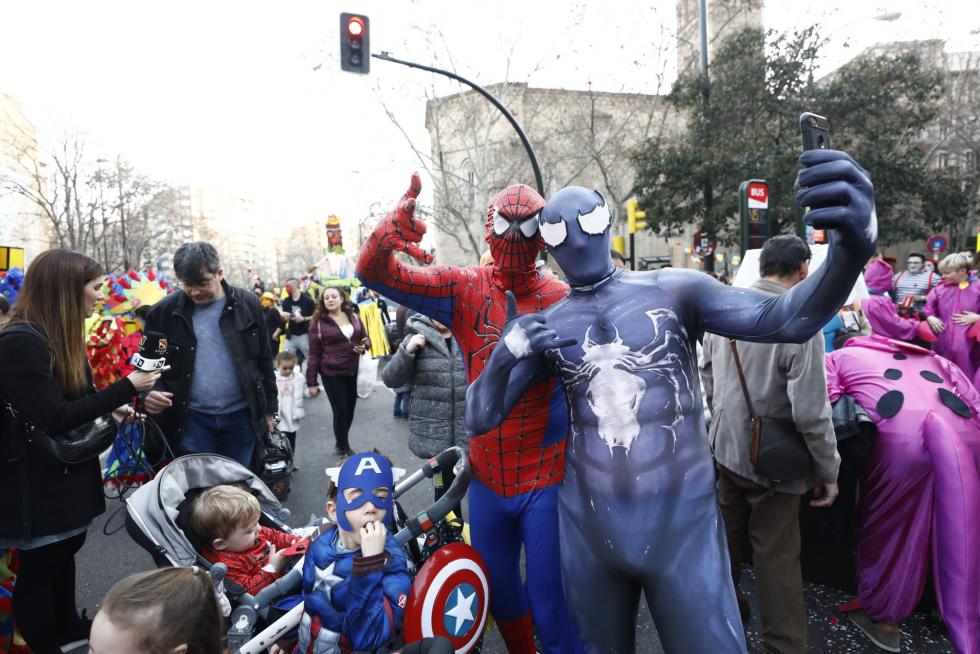 Gran desfile del Carnaval 2020 en Zaragoza