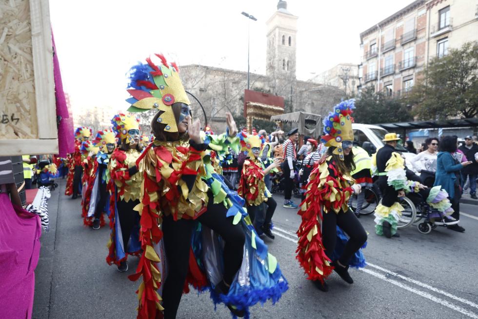 Gran desfile del Carnaval 2020 en Zaragoza