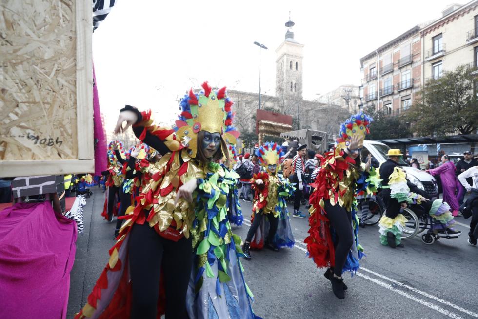 Gran desfile del Carnaval 2020 en Zaragoza