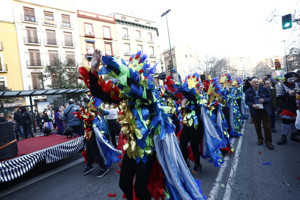 Gran desfile del Carnaval 2020 en Zaragoza