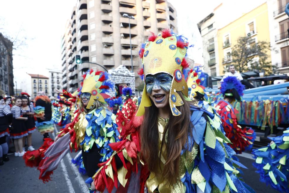 Gran desfile del Carnaval 2020 en Zaragoza