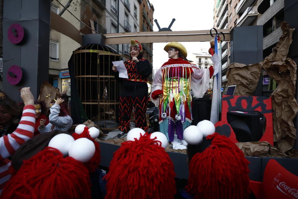 Gran desfile del Carnaval 2020 en Zaragoza