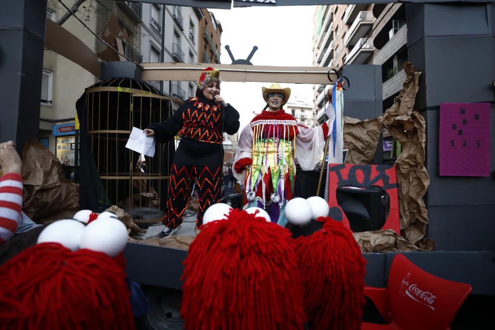 Gran desfile del Carnaval 2020 en Zaragoza