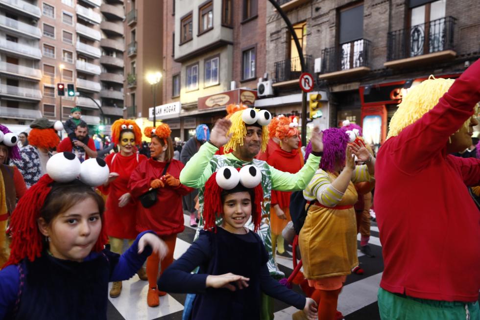 Gran desfile del Carnaval 2020 en Zaragoza