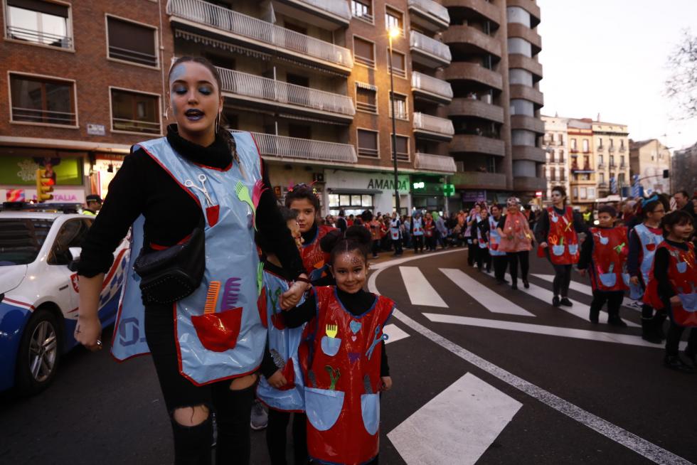 Gran desfile del Carnaval 2020 en Zaragoza
