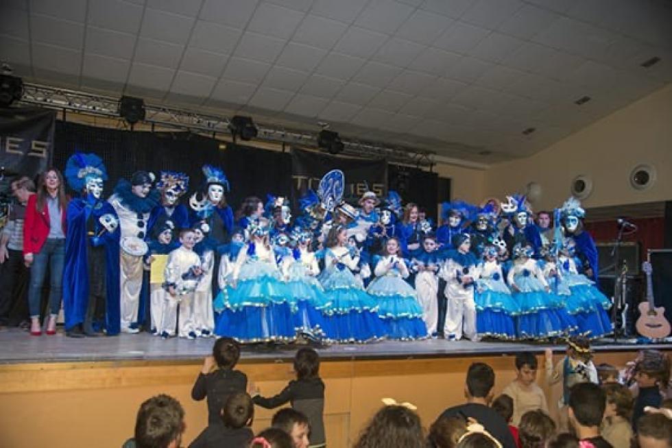 Ejea celebra un multitudinario carnaval con los más pequeños como protagonistas
