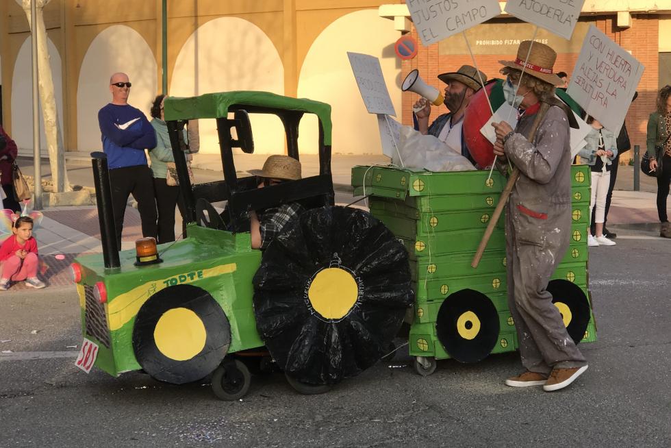 Ejea celebra un multitudinario carnaval con los más pequeños como protagonistas