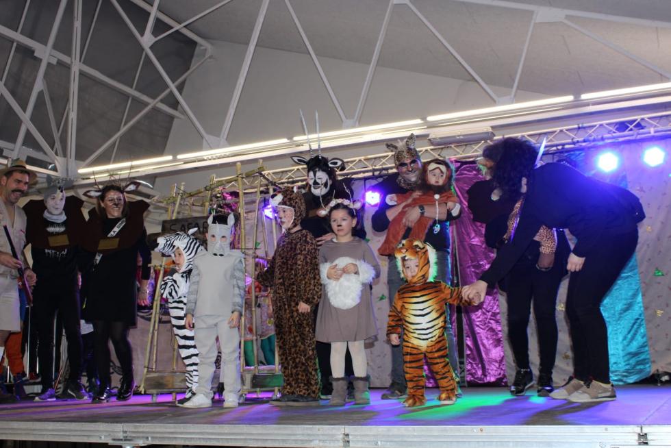 El desfile de Tarazona comenzó en la plaza de España y terminó en el recinto ferial.