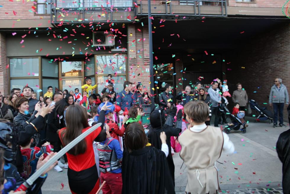 El desfile de Tarazona comenzó en la plaza de España y terminó en el recinto ferial.