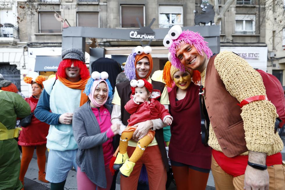 Gran desfile del Carnaval 2020 en Zaragoza