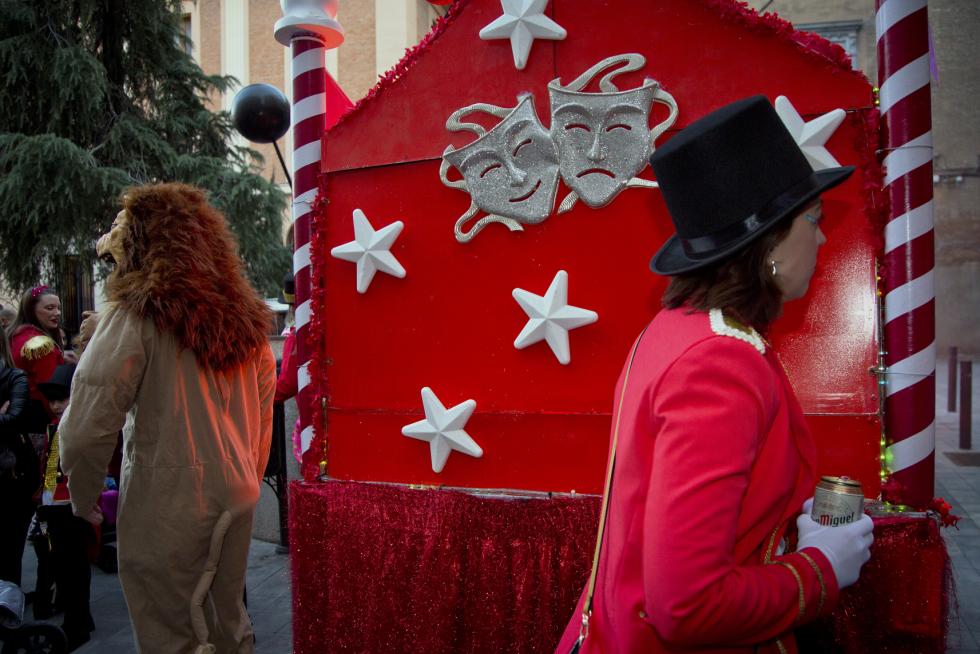 Imágenes de la fiesta del carnaval celebrada en Calatayud.