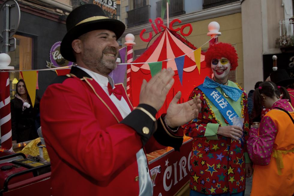 Imágenes de la fiesta del carnaval celebrada en Calatayud.