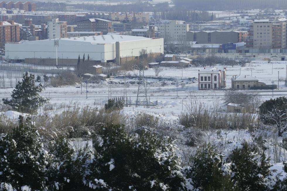 Nevada histórica en Zaragoza hace 15 años