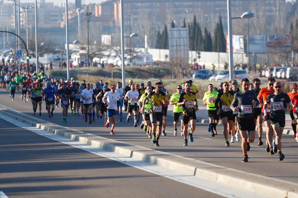 La temperatura agradable ha favorecido el desarrollo de la Carrera del Ebro.