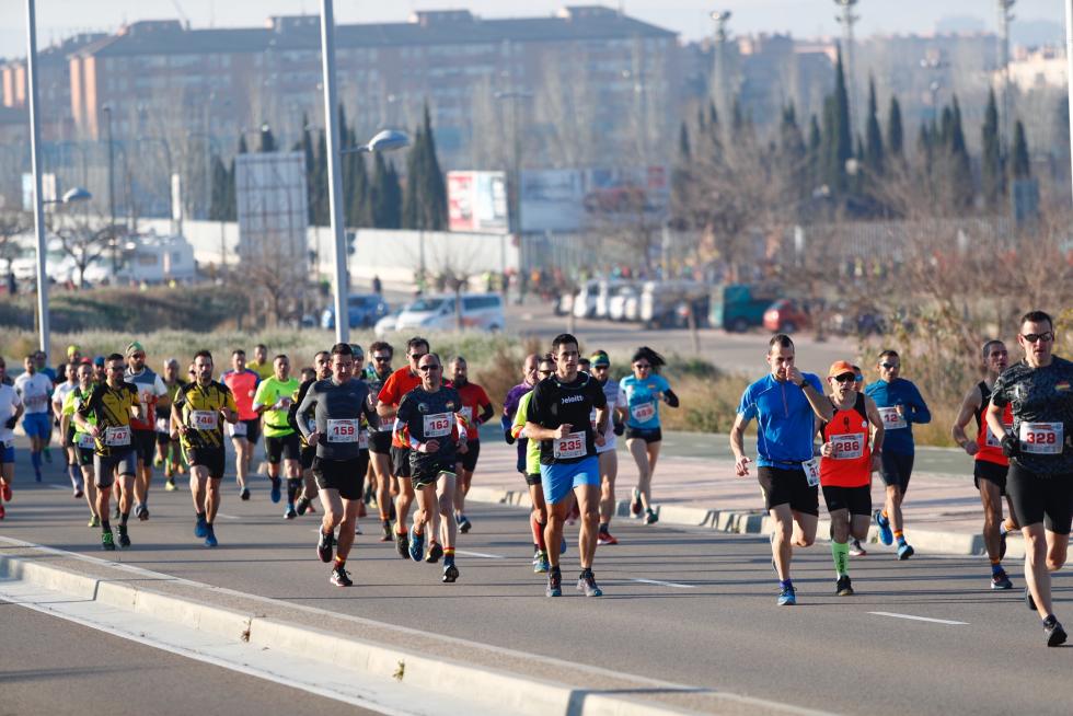 La temperatura agradable ha favorecido el desarrollo de la Carrera del Ebro.