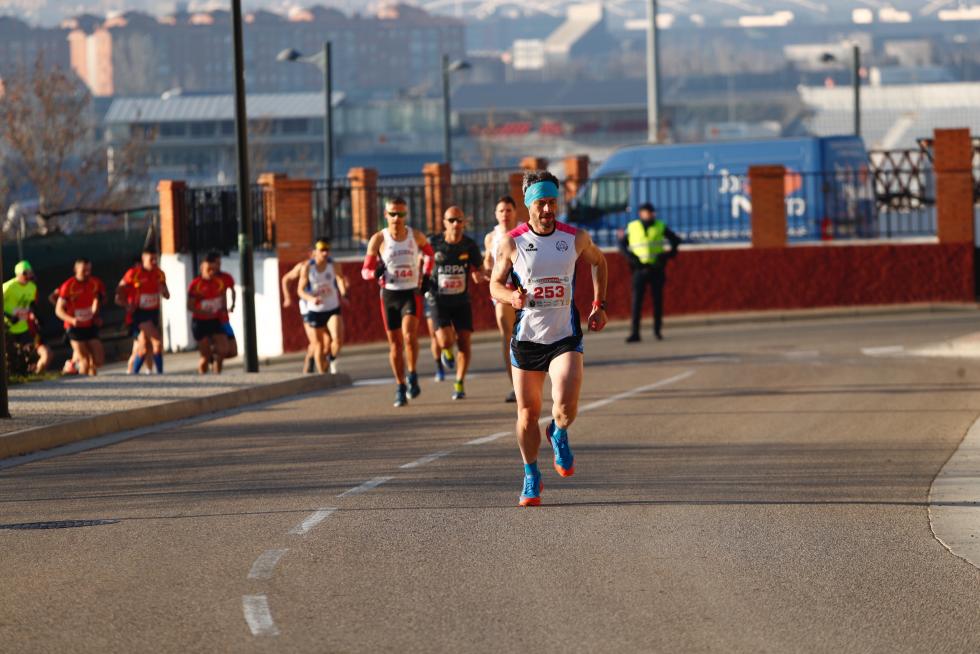 La temperatura agradable ha favorecido el desarrollo de la Carrera del Ebro.