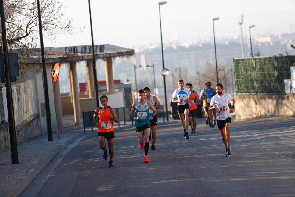 La temperatura agradable ha favorecido el desarrollo de la Carrera del Ebro.