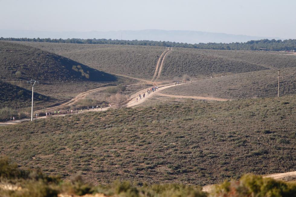 La temperatura agradable ha favorecido el desarrollo de la Carrera del Ebro.