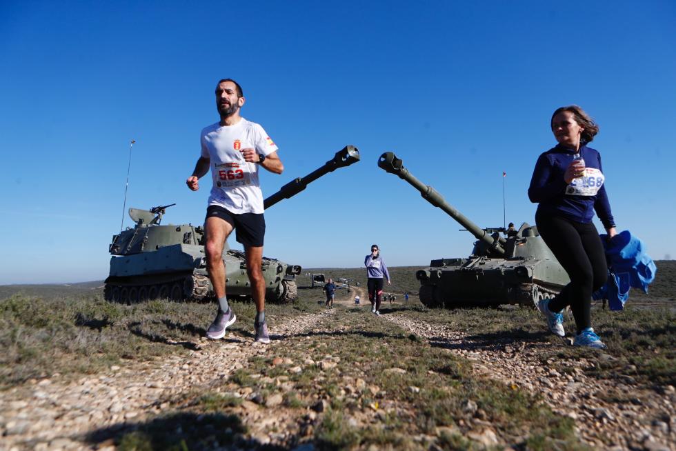 La temperatura agradable ha favorecido el desarrollo de la Carrera del Ebro.