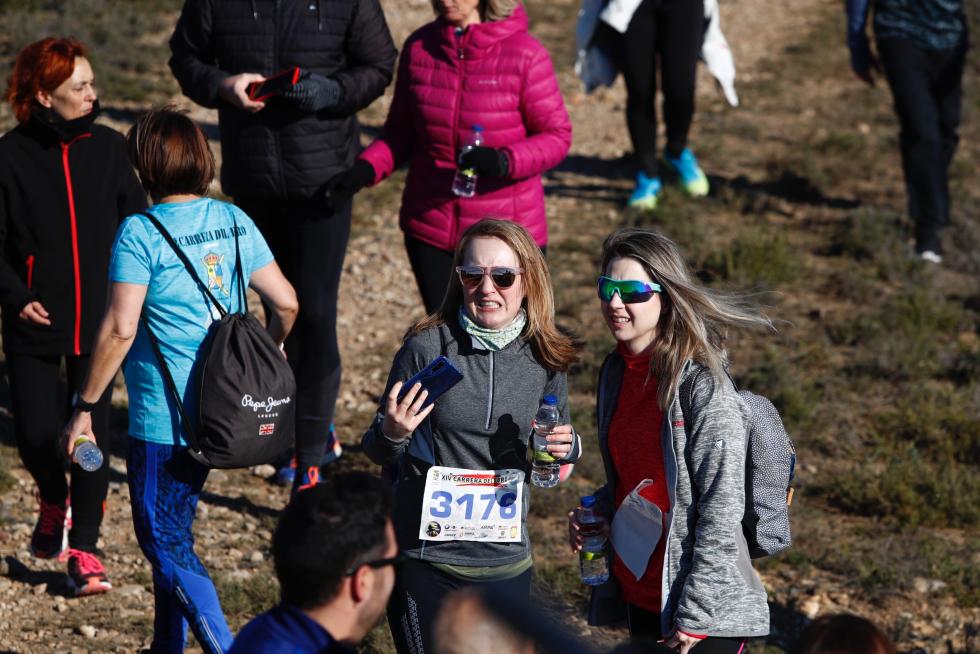 La temperatura agradable ha favorecido el desarrollo de la Carrera del Ebro.