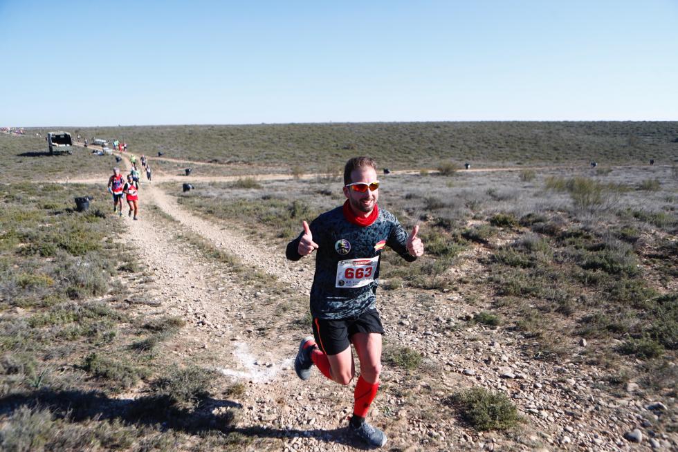 La temperatura agradable ha favorecido el desarrollo de la Carrera del Ebro.