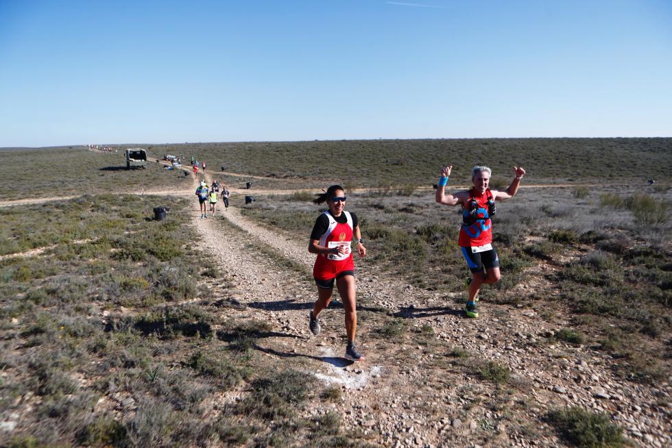 La temperatura agradable ha favorecido el desarrollo de la Carrera del Ebro.