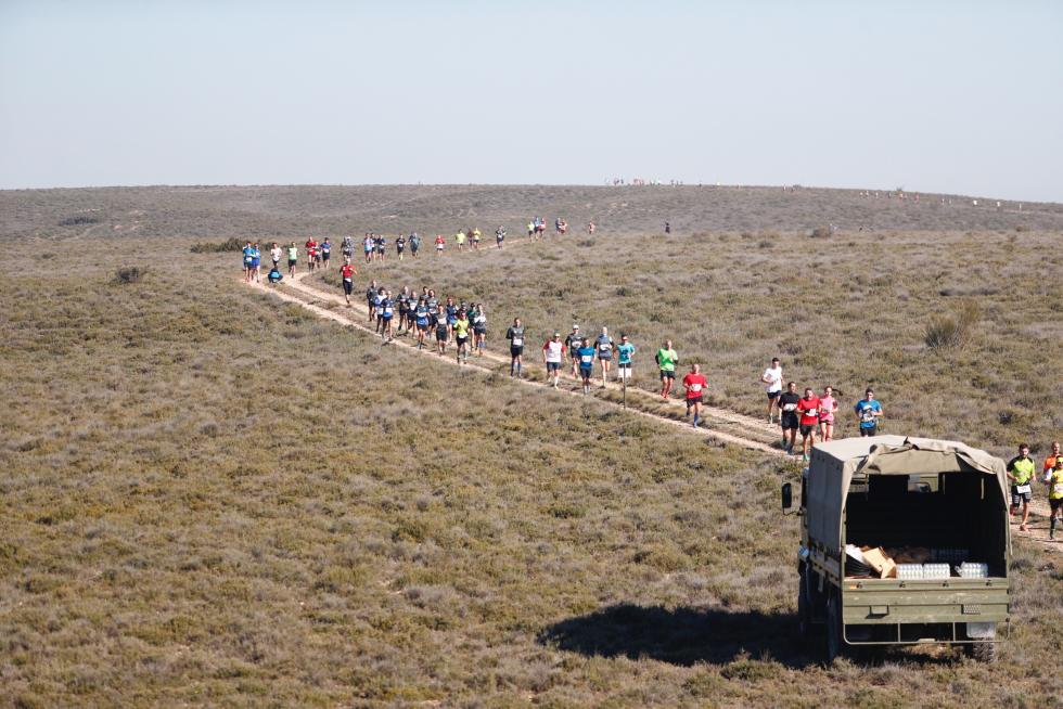 La temperatura agradable ha favorecido el desarrollo de la Carrera del Ebro.