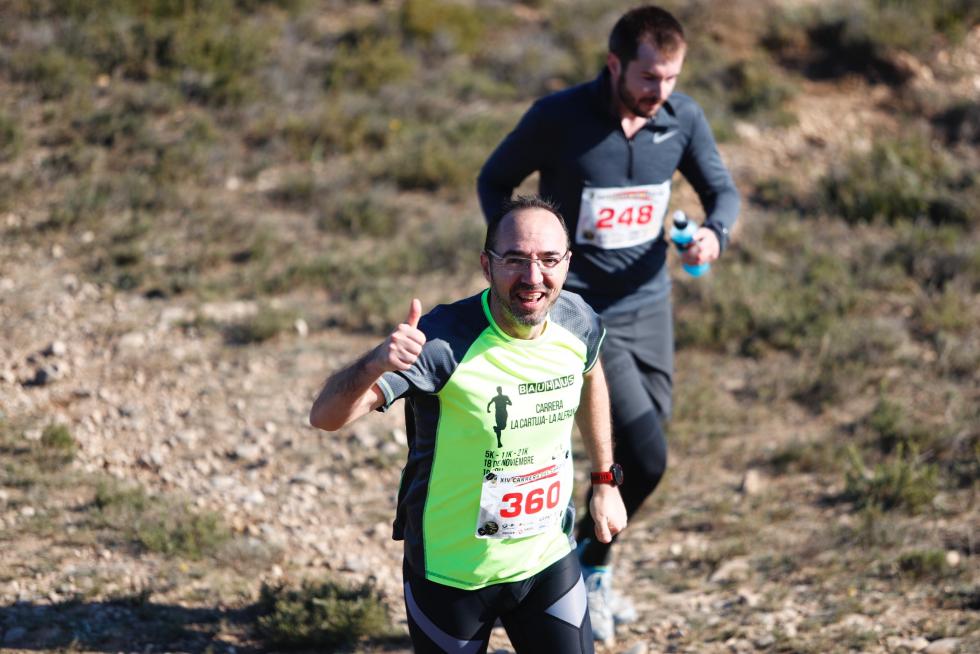 La temperatura agradable ha favorecido el desarrollo de la Carrera del Ebro.