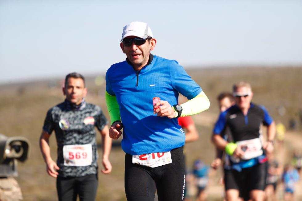 La temperatura agradable ha favorecido el desarrollo de la Carrera del Ebro.
